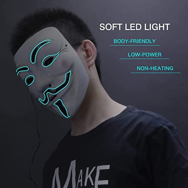 Anonymous LED Mask