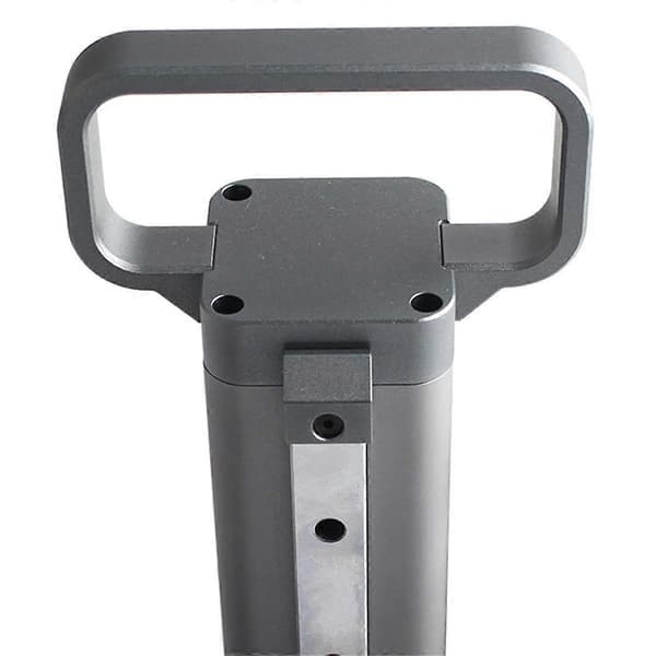For Bambu A1 Mini Helt Metallhåndtak CNC AL6061 Materialsett Lett å Holde for A1 MINI 3D-Skriverdeler Silver