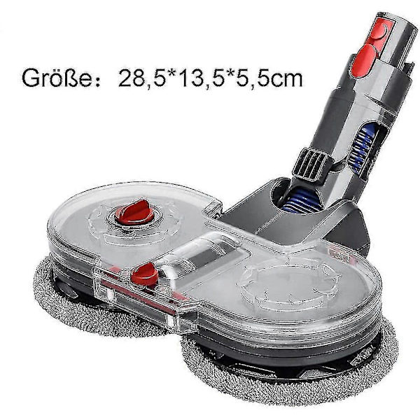 Elektriskt moppfäste för Dyson V7 V8 V10 V11 V15 dammsugare, våt och torr Dyson mopp och moppborste Boris