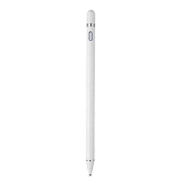 Aktiivinen kosketuskynä kapasitiivinen kosketusnäyttökynä Pixus Prestigio TCL Teclast Tecno Ulefone -tableteille iOS Android -kynä piirtämiseen White