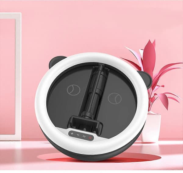 LED Ring Light Fyldlys Stativ Til Telefon Selfie Kamera Video Livestream