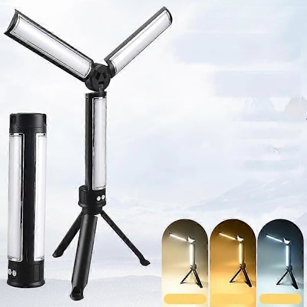 3-bladet LED Foldbar Udfyldningslampe