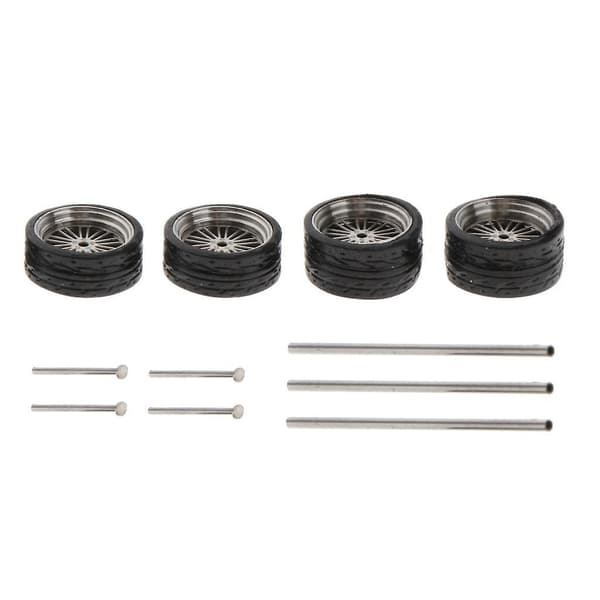 1:64 Skala 11 mm Hjul Gummidæk til Matchbox Biler Køretøjer Dele B4