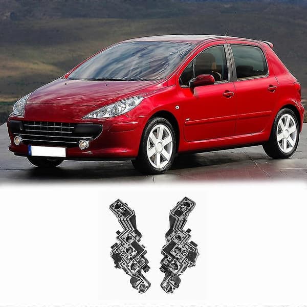 2 stk. Auto Baglygte Venstre Højre Kredsløbskort Til 307 Hatchback 2008-2013