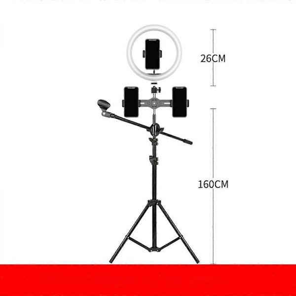 10 tommer Fill Light Ring Light Supplerende Lys LED Skalerbart Fyldlys