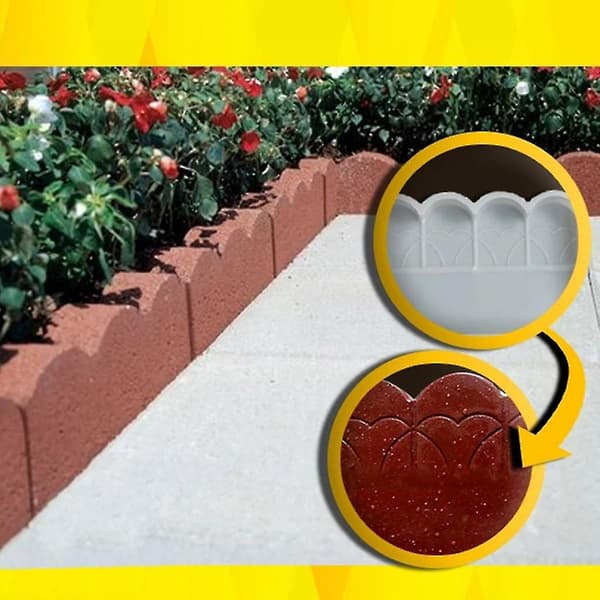 Kageforme & forme Murstenskanter Blokform Havehegn Blomsterbed Formindretning No6722