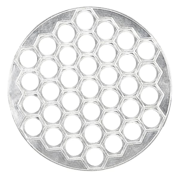 Stekebrett 37 Hulrom Ravioli Press Maker Aluminium Dumpling Ravioli Maker Former Kjøkken DIY Bakverk Dumpling