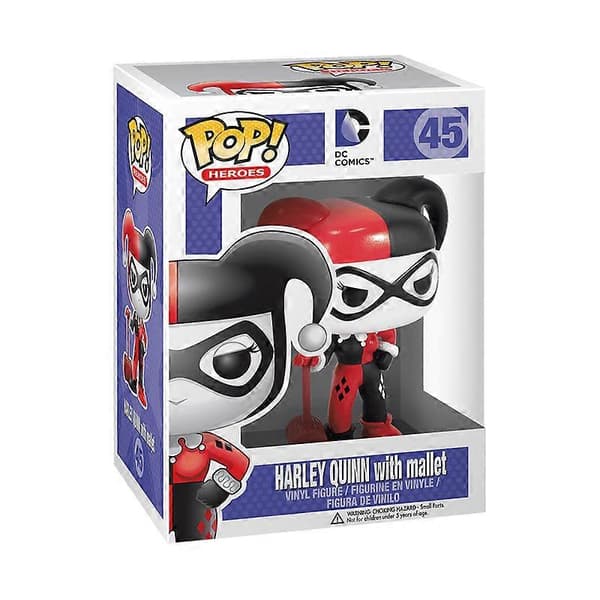 Harley Quinn vasaralla (klassinen) Pop! DC Comics vinyylihahmo Multicolor One Size