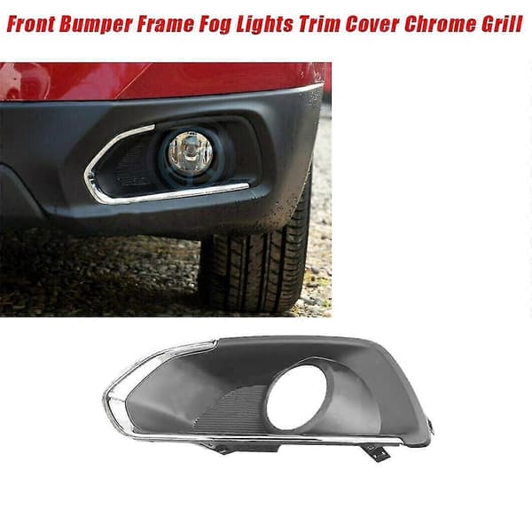 1 par frontfangerramme tåkelys trimdeksel grill for Sx4 S- 2013-2016 tåkelyshette kromdekor