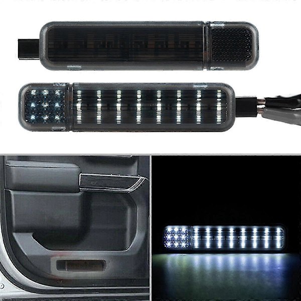 4x 12V Bil Front Indvendig Dørpanel Indikatorlys LED Lys til H2/ 15021517