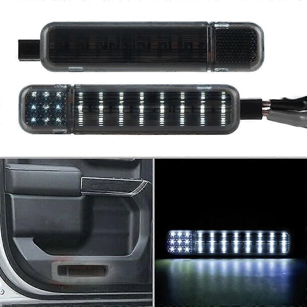 4x 12V Bil Front Innvendig Dørpanel Indikatorlys LED-lys for H2/ 15021517