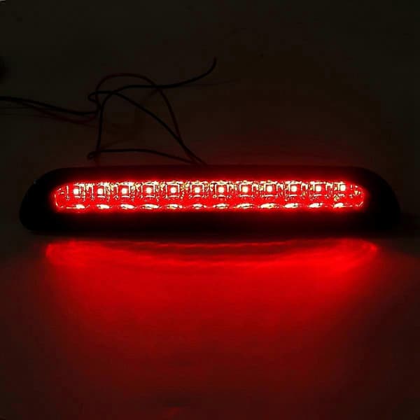 Røget 12-LED Tredje Bageste Bremselys Stoplys Baklygte til 2005-2013 Black