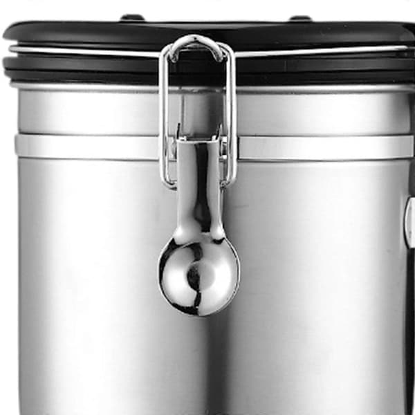 Kaffedåse Gadgets Kaffeopbevaringsbeholder til te, småkager og kaffebønner Optional Silver 1.2L