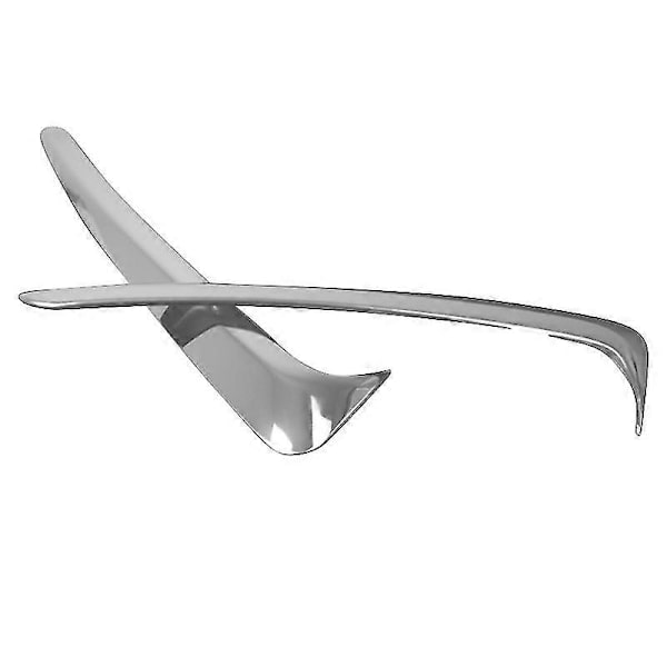 Chrome Front Tåkelys Deksel Stripe for Yaris Vitz 2017 2018 Støtfanger Tilbehør Trim Bil-Styling Silver