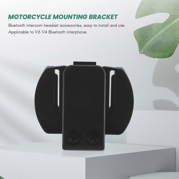 2 st Vnetphone V6 V4 V2-500c Intercom Tillbehör, hjälm Intercom Clip Monteringsfäste, motorcykel-AS