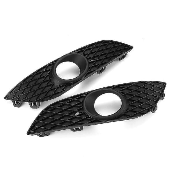 for Opel H 2007-2012 V+H Tåkelys Lampedeksel Front STØTFANGER NEDRE Grill black