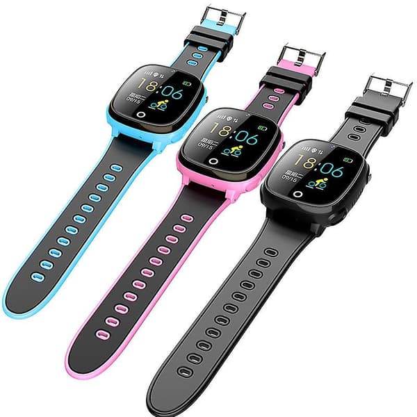 Barntelefonklocka Fotoklocka Student Barn Smart Klocka Blue (gps foreign edition)