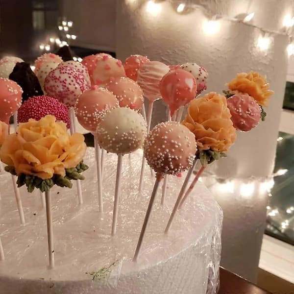 20 Håls Silikon Cake Pop Form, Rund Håls Cake Pop Form, 20 Cake Sticks, Cake Pop Formar, Bakformar, Silikon Cake Pop Maker, Cake Pop Form för