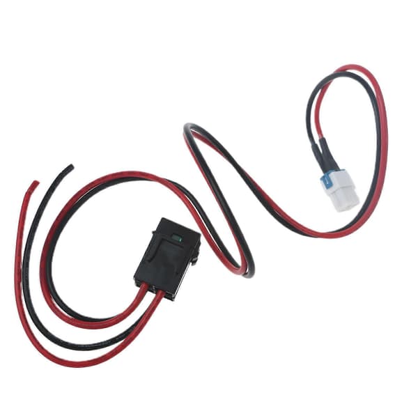 Holdbart 4-benet 12AWG strømkabel til Icom IC-7100 IC-7300 IC-7000