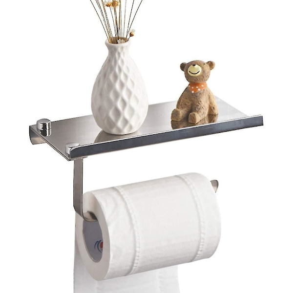 Toiletpapirholder i rustfrit stål