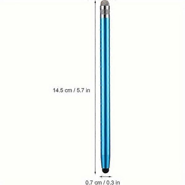 Kenkor Stylus Penna För Rolig Ihålig Stylus För Pekskärm För IPad Pro/Mini/Air/iPhone/Galaxy Note/Android Och Alla Enheter, Stylus För Skrivning, Ritning Red 2 1pc
