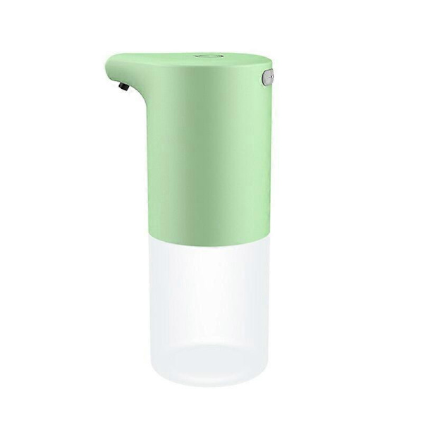 450 ml automaattinen saippua-annostelija kosketusvapaa infrapuna-anturi saippua-annostelija ladattava nestesaippua vaahtoannostelija käsien desinfiointiaine 350ml Green