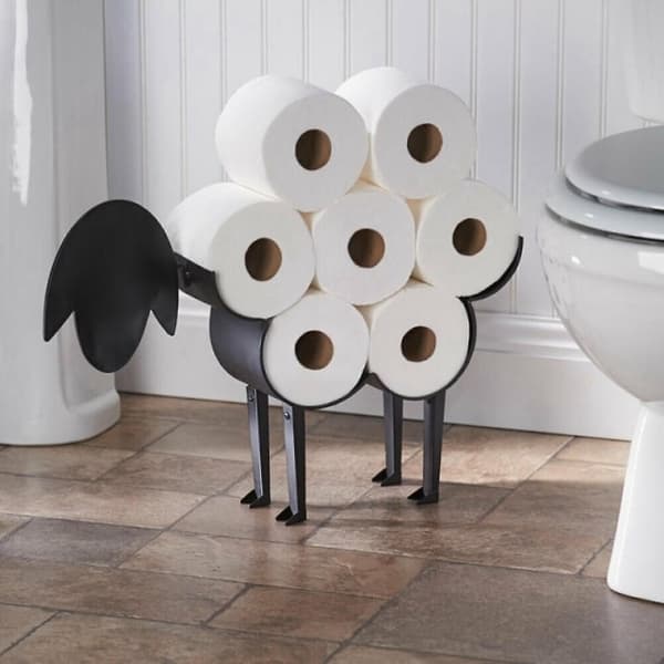 Lampaan WC-paperiteline keittiöön, WC-pyyheteline
