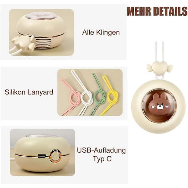 3 in 1 kädessä pidettävä minituuletin, mini taskutuuletin, USB-ladattava, 3 nopeutta, kotiin, kotiin
