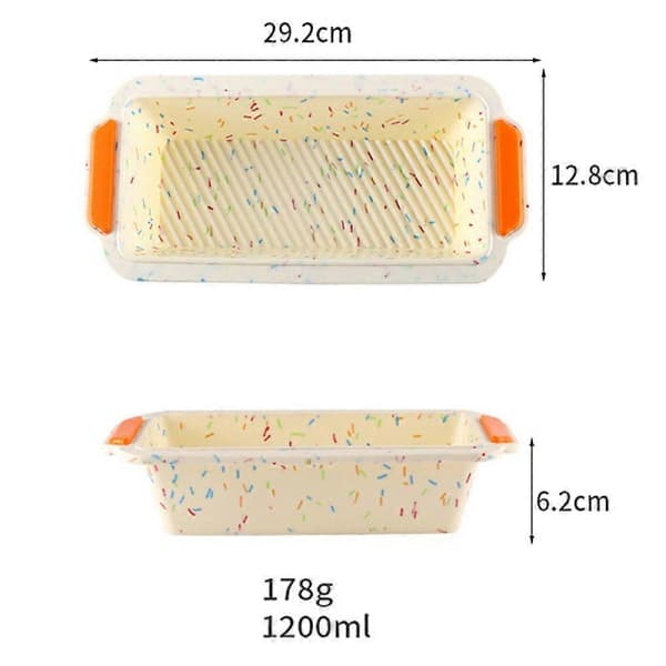 Silikonform Silikon brödbakningsform och limpa - Non-stick silikonbakningsform
