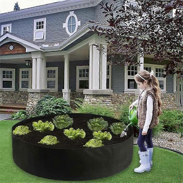 1X Non-woven plantepose (60*20cm) til blomster, gulerødder, agurker, bønner