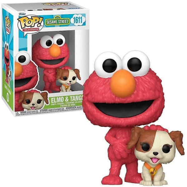 Elmo & Tango Sesame Street Pop! TV Vinylfigur Multicolor One Size