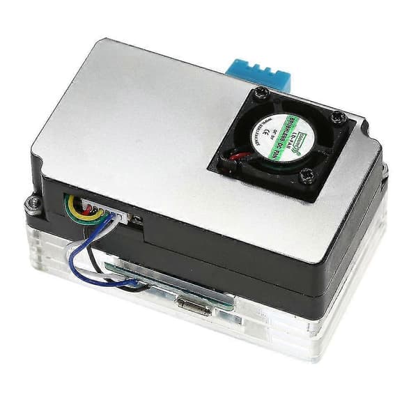 Diy Pm2.5 Miljødetektor Kit Luftkvalitetsmonitor Med Transparent Etui