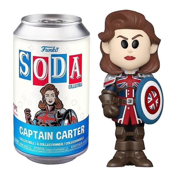 Captain Carter Hva...Hvis? Marvel Vinyl Soda Figur Multicolor One Size