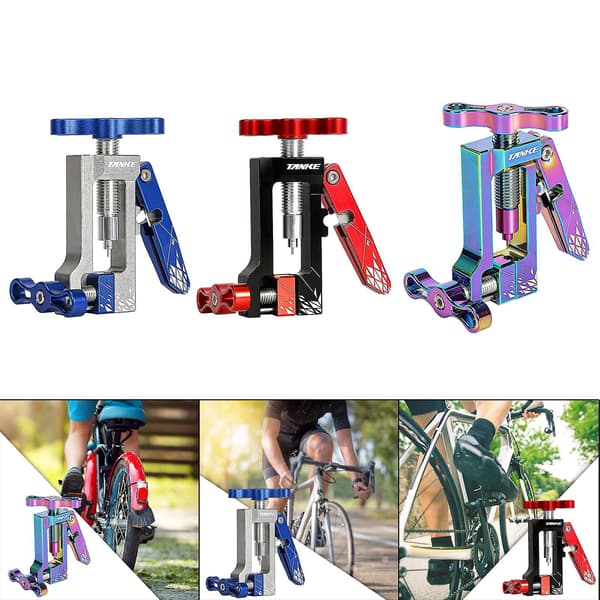 Cykel Nåledriver Kabeltang Legering 2 i 1 Barb Driver Værktøj Blue