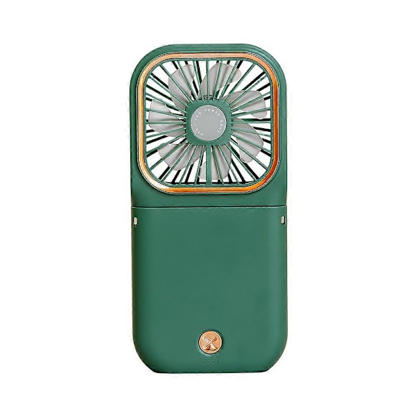 Ihana Creative Handheld Mini USB -tuuletin (vihreä)