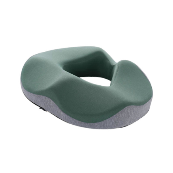 Memory Foam Kudde med ihålig design Sittdyna för kontor Bilbarnstol Hem mörk ljusgrå light gray grenn 42x37.5x9.5cm