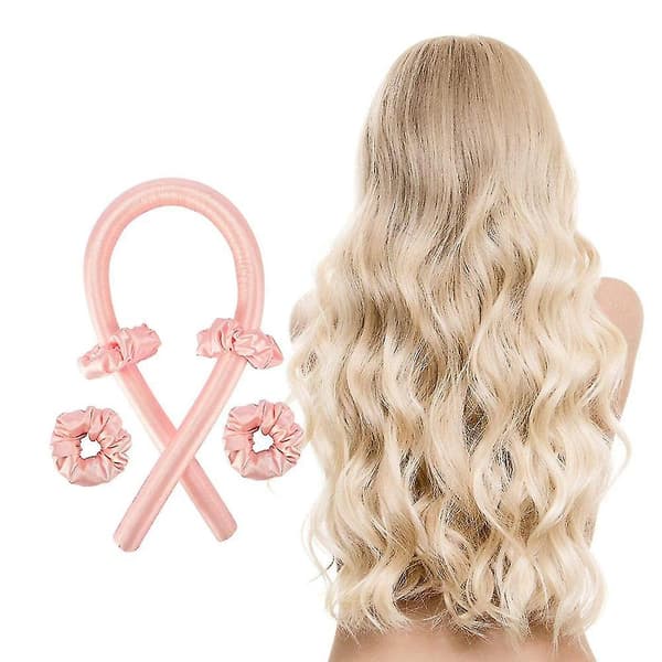 Varmefritt Krølltang Hodebånd Lat Krølltang Sett pink