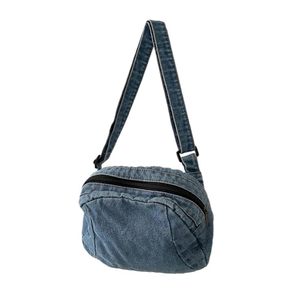 Axelremsväska Casual Mode Resväska Stor Kapacitet Mini Fyrkantig Väska för Tonåringar Tjej Student Mångsidig Väska light blue
