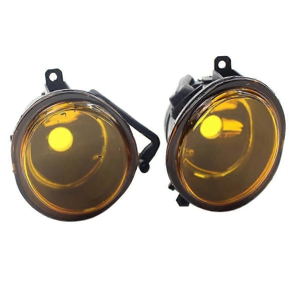 01-06 Til- E46 Til- E39 Gul Linse Par Kofanger Tågelygte Lampe Udskiftning