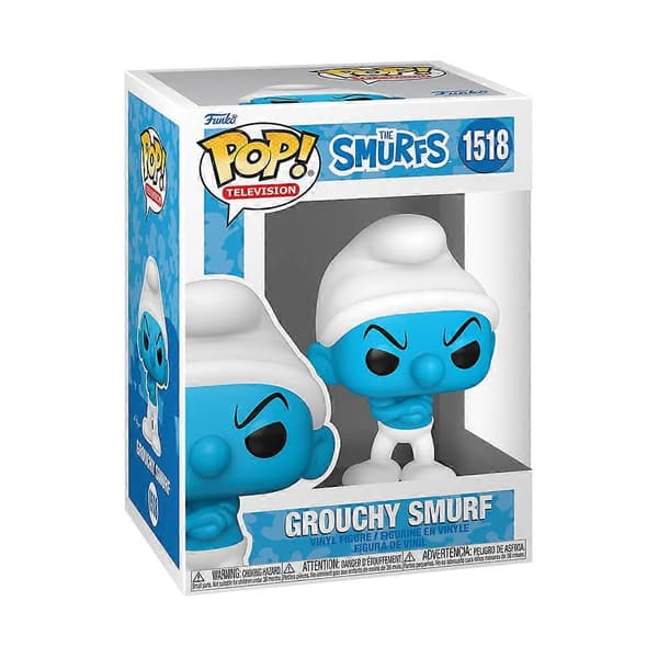 Ärmättäjä Smurffi Smurffit Pop! TV Vinyylihahmo Multicolor One Size