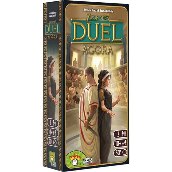 Agora 7 Wonders Duel Udvidelse - Brætspil - ASMODEE - Agora - 10 år - 2 spillere - 30 minutter