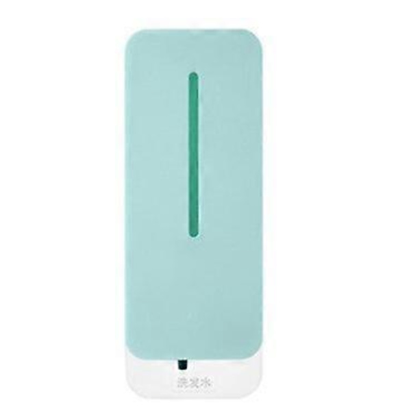 Automatiska skumtvåldispensrar, väggmonterad sensor, beröringsfri, badrum, kök, smart tvättmaskin för händer, USB-laddning Sky Blue