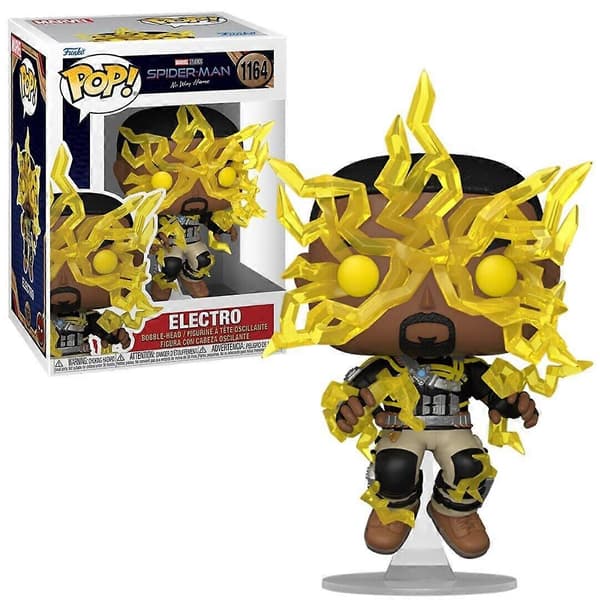 POP! Marvel Electro Spider-Man No Way Home #1164 Vinyylifiguuri Uusi Multicolor One Size