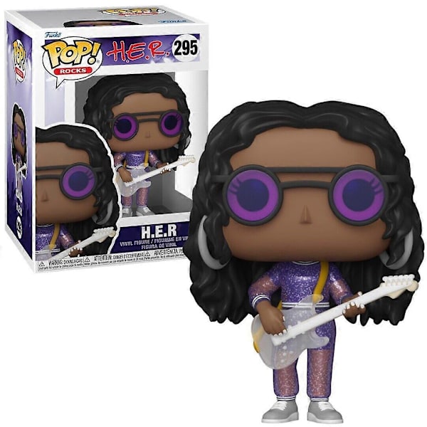 H.E.R Pop! Rocks Vinylfigur Multicolor One Size