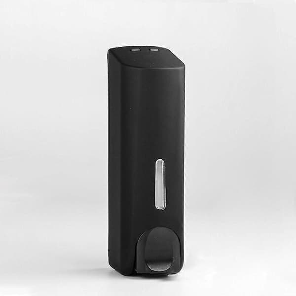Såpedispenser Veggmontert Dusjsåpe Vask Lotion Hånddesinfeksjonsbeholder Dusjsåpe Vaskemiddeldispenser for Baderom Black-1