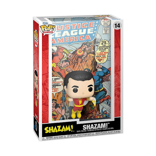 Shazam DC Comics Pop! Comic Cover Vinylfigur Multicolor One Size