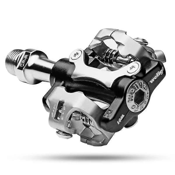 WELLGO W01 MTB Touring Cykel Clipless Letvægts Pedaler 9/16 W01 Silver