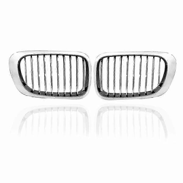 1 par front nyre grill krom til - E46 325Ci 330Ci 3 serie coupé 2DR 1999-2002 Silver