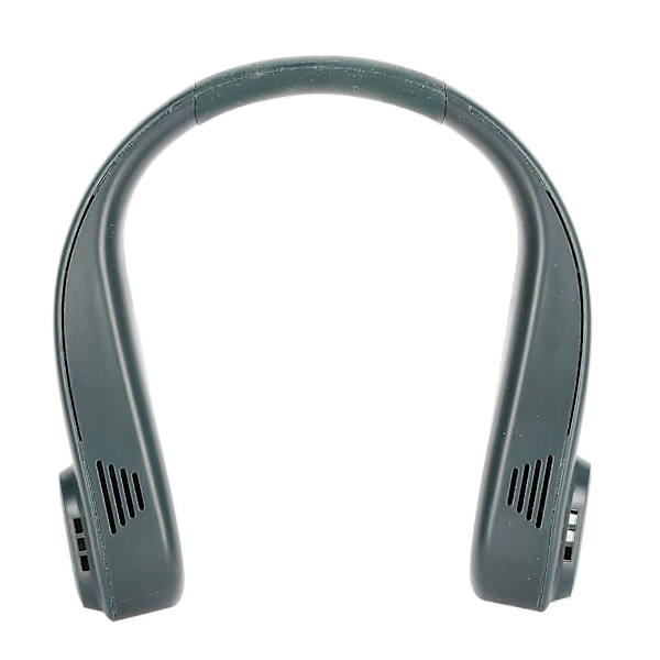 Tyst USB-hängande halsfläkt (grön)