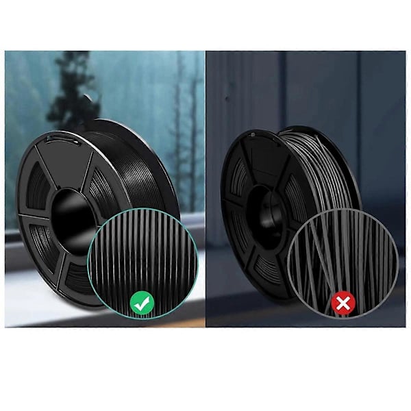 3D Filament TPU 3D-printerfilament for 3D-printertilbehør Black